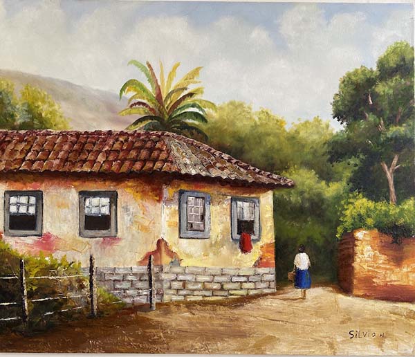 Casa do stio - 50 x 60 - Ost